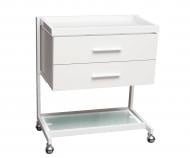 Стол манипуляционный медицинский с ящиками ISMED BOX 710х400х730 мм белый матовый RAL 9003 МФ Премьера