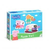 Пазл DoDo 3 в 1 Peppa Pig 200339