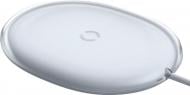 Бездротовий зарядний пристрій BASEUS Jelly Wireless Charger 15W White (WXGD-02)