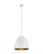 Підвіс Nowodvorski Egg 1x40 Вт E27 білий/золото 9021