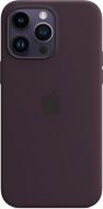 Чохол Apple Silicone Case with MagSafe для iPhone 14 Pro Max elderberry(MPTX3ZE/A)
