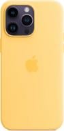 Чехол Apple Silicone Case with MagSafe для iPhone 14 Pro Max sunglow(MPU03ZE/A)