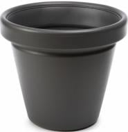 Горшок Lamela Агава 460 круглый антрацит