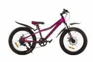 Велосипед Titan 20" 10"(25 см) Drone 20TJA-004706 фиолетовый с черным