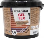 Лазурь ProCristal Geltex IР-015 графитово-серый мат 2,5 л