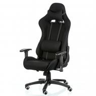 Крісло ігрове Special4You ExtremeRace black fabric чорний
