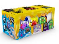 Ароматний слиз-лизун Danko Toys 3 в 1: Magnetic Slime, Fluffy Slime, Crazy Slime Fluoric укр. SLM-14-01U