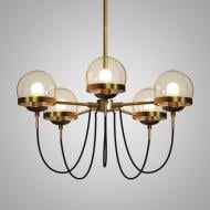 ВІТРИНА! Люстра підвісна Altalusse INL-5123P-05 5x40 Вт E27 золото