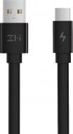 Кабель ZMI USB – microUSB 1 м black (L600)
