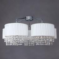 ВИТРИНА! Люстра потолочная Strotskis Aphrodite 5x40 Вт E14 хром/белый 246/5