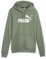 Джемпер Puma ESS LOGO HOODIE FL (S) 58678948 р.S зеленый