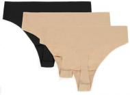 Трусы женские Under Armour Pure Stretch Show Thong-Solid 3 pack 1383893-111 XS разноцветный