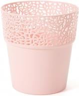 Горщик Lamela Росса 115 круглий рожева пудра