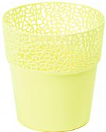 Горшок Lamela Росса 130 круглый лимонный