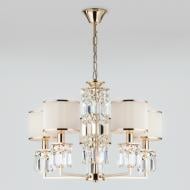 ВИТРИНА! Люстра подвесная Strotskis Zaffiro 10099/5 5x40 Вт E14 золотой