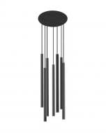 Подвес Nowodvorski Laser 7x10 Вт G9 черный 8920