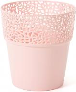 Горшок Lamela Росса 145 круглый розовая пудра