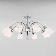 ВІТРИНА! Люстра стельова Strotskis Strotskis Ellene 30149/8 8x60 Вт Е27 білий/хром 30149/8