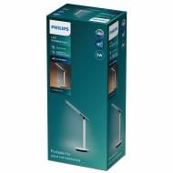 ВИТРИНА! Настольная лампа аккумуляторная Philips 5 Вт бело-черный 929003194707