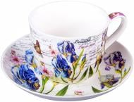 Чашка с блюдцем Цветы 450 мл 923-002 Чашка с блюдцем Цветы 450 мл 923-002