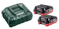 Зарядний пристрій + акумулятор Metabo Базовий комплект 12 В 2 X LIHD 4,0 А/год 685301000