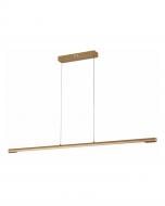 ВИТРИНА! Люстра подвесная Reality Branson 1x18 Вт LED-модуль золото 340701-09