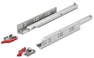 Комплект направляющих Hafele 433.03.135 Matrix Runner UM A30 PUSH с клипсами 3D 450 мм