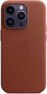 Чохол Apple Leather Case with MagSafe для iPhone 14 Pro umber (MPPK3ZM/A)