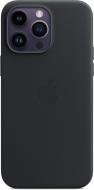 Чохол Apple Leather Case with MagSafe для iPhone 14 Pro Max midnight (MPPM3ZM/A)