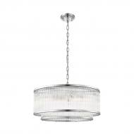 ВІТРИНА! Люстра підвісна Zuma Line Sergio 6x60 Вт E14 хром