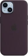 Чехол Apple Silicone Case with MagSafe для iPhone 14 elderberry (MPT03ZM/A)