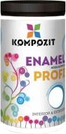 Эмаль Kompozit акриловая Profi белая шелковистый мат 0,7 л