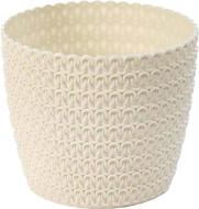 Горшок Lamela Магнолия Джерси 220 круглый 4 л кремовый