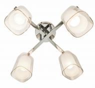 ВІТРИНА! Світильник стельовий Victoria Lighting 4x60 Вт E27 хром Artur/PL4 chrome