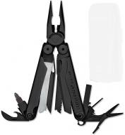 Мультиинструмент Leatherman Wave-Black-Molle 831331
