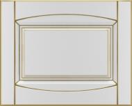 Фасад для кухни Грейд Белый патинированный золотом №383 400x496 Аркьюит