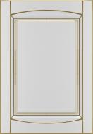 Фасад для кухни Грейд Белый патинированный золотом №383 713x496 Аркьюит