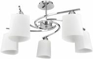 ВИТРИНА! Люстра потолочная Victoria Lighting 5xE27 белый Colin/PL5