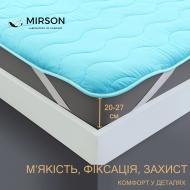 Наматрацник MirSon Eco Light №1713 EcoSilk Blue 27х60x120 см