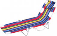 Раскладушка пляжная SC323 710х570х350 мм полоска цветная