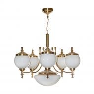 ВИТРИНА! Люстра подвесная Фабрика Світла Люстра ФАБРИКА СВІТЛА Булава НСБ 023-(5+1)х60-061 6x60 Вт E14E27 патина