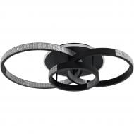 ВІТРИНА! Світильник світлодіодний Hopfen Schwarz RС з пультом ДК 120 Вт LED-модуль чорний