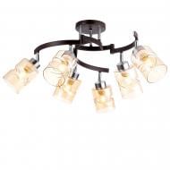 ВІТРИНА! Люстра стельова Victoria Lighting 6x60 Вт Е27 хром/венге Will/PL6