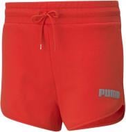 Шорты Puma Modern Basics High Shorts 58593623 р. XS красный Шорты Puma Modern Basics High Shorts 58593623 р. XS красный