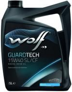 Моторное масло минеральное WOLF GuardTech 15W-40 5 л (8300318)