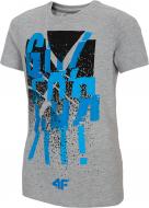 Футболка 4F J4L20-JTSM213B-27M р.158 сірий