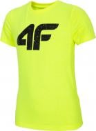 Футболка 4F J4L20-JTSM215A-72N р.140 лимонний