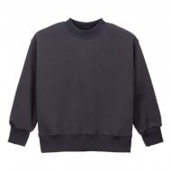 Свитшот унисекс LOGOS детский базовый тринитки петли р.122 графит 14-01-00-0018