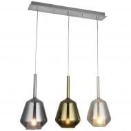 ВІТРИНА! Люстра підвісна Vio Concept Onda 3x40 Вт Е27 хром 1480-51-03-L