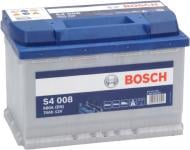 Аккумулятор автомобильный Bosch S4 008 64Ah 680A 12V 0 092 S40 080 «+» справа (0 092 S40 080)